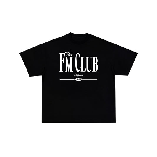 THE FM CLUB 1996 OVERSIZED TEE (BLACK)
